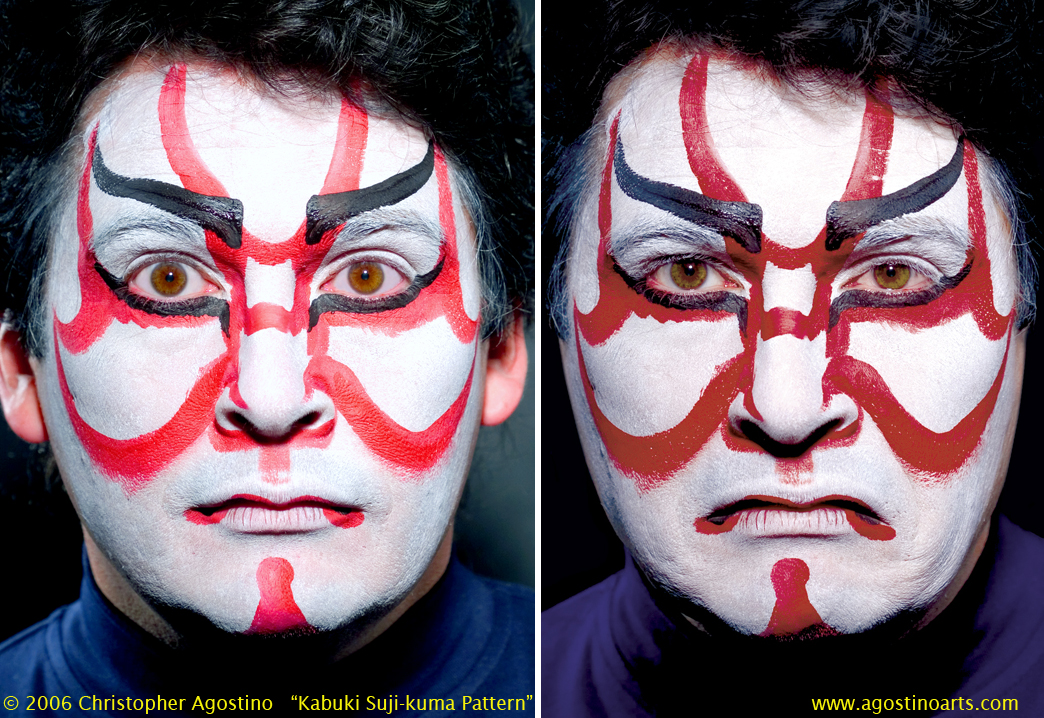 Glitz and Glamour Kabuki Masks